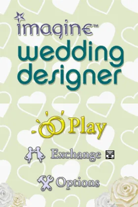 Imagine - Wedding Designer (USA) (En,Fr,Es,Pt) screen shot title